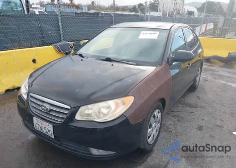 2008 Hyundai Elantra Gls/Se from USA, damaged, VIN KMHDU46D28U283363